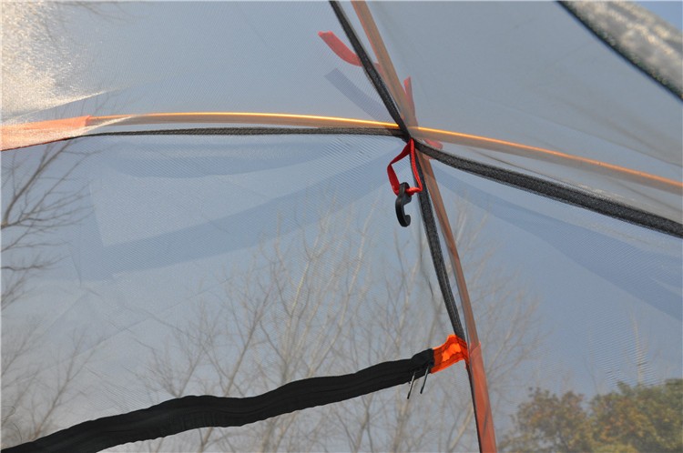 Cheap Goat Tents JUNGLE KING outdoor 8.5mm aluminum pole camping tent for two people double layer waterproof and rainproof nylon winter hiking ca Tents 